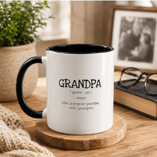 Mug Dictionnaire mignon Grand-père grand-père grand-pè