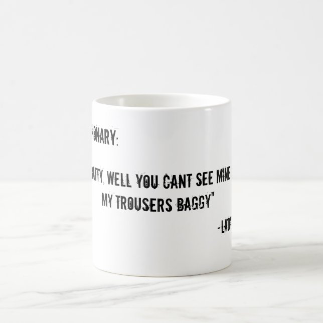 Mug Dictionnaire urbain (Centre)