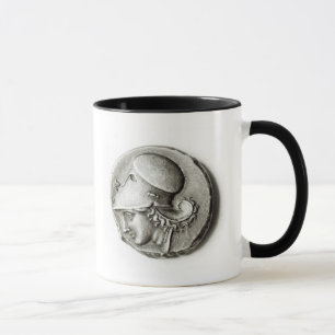 Mug Didrachma de Heracles : Athéna de representation