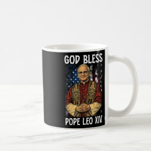 Mug Dieu Béni Nouveau Pape Léon Xiv Église catholique