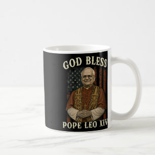 Mug Dieu Béni Pape Leo Xiv Habemus Papam Catholique Ch