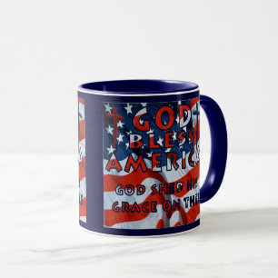 Mug Dieu bénisse l'Amérique