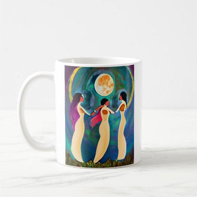 Mug Dieu bénisse tous ceux sous la lune (Gauche)