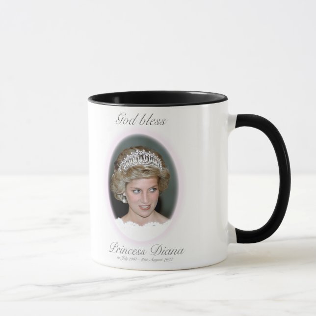 Mug Dieu bénissent princesse Diana (Droite)