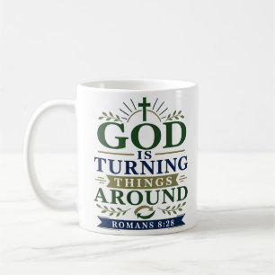 Mug Dieu Change les Choses Minimaliste Chrétien 