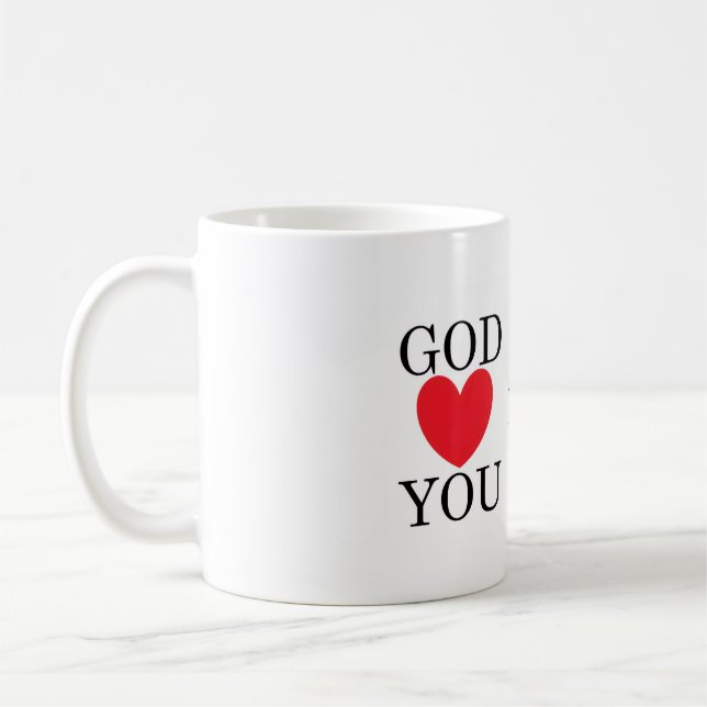 Mug Dieu Coeur toi (Gauche)