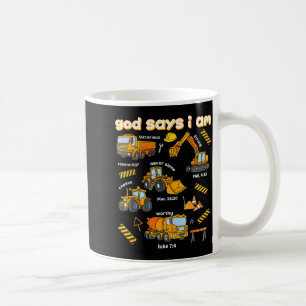 Mug Dieu dit que je suis chrétien Versets bibliques Ga