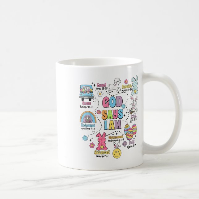 Mug Dieu dit que je suis Pâques (Droite)