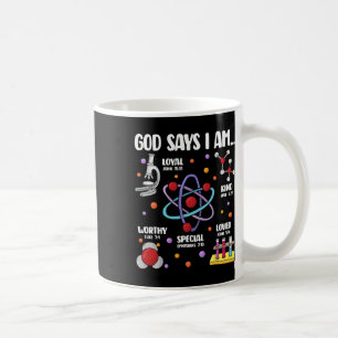 Mug Dieu Dit Que Je Suis Science Enseignant Chrétien P