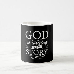 Mug Dieu écrit mon histoire La foi chrétienne
