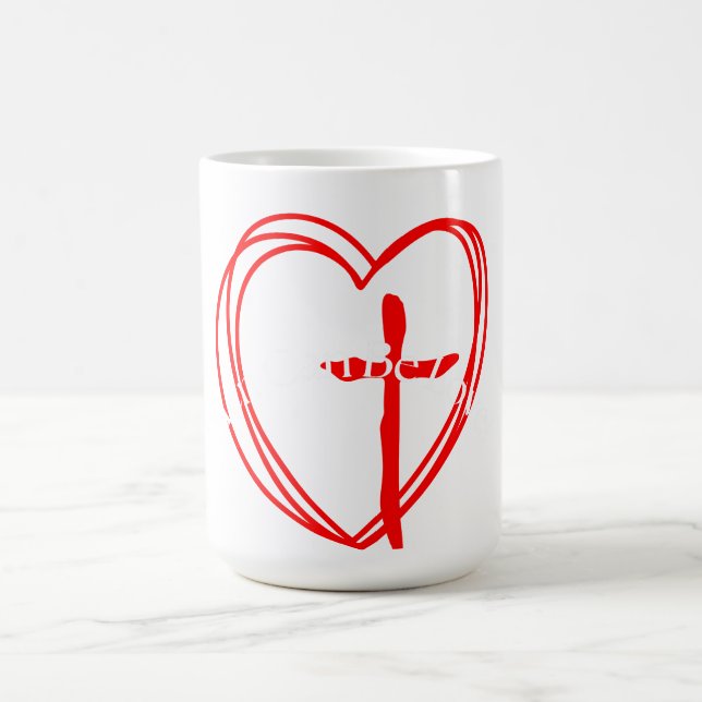 Mug Dieu Est Amour. (Centre)