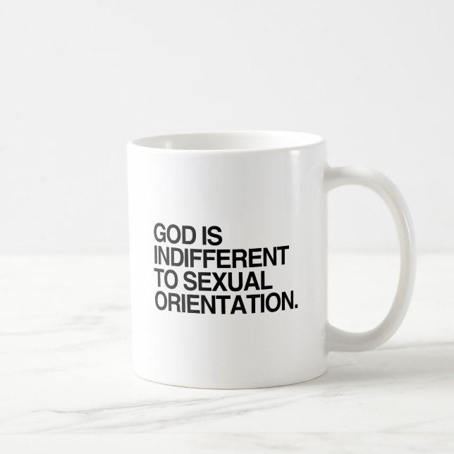 MUG DIEU EST INDIFÉRENT (Droite)