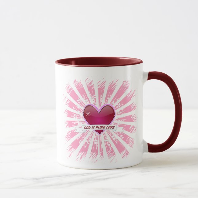 Mug Dieu est l'amour pur (Droite)