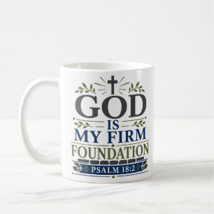 Mug Dieu est mon fondement ferme Quotidien dévotionnel