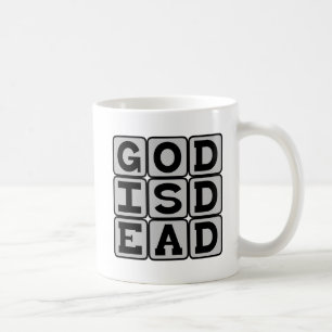 Mug Dieu est mort, Nietzsche athée affirmation