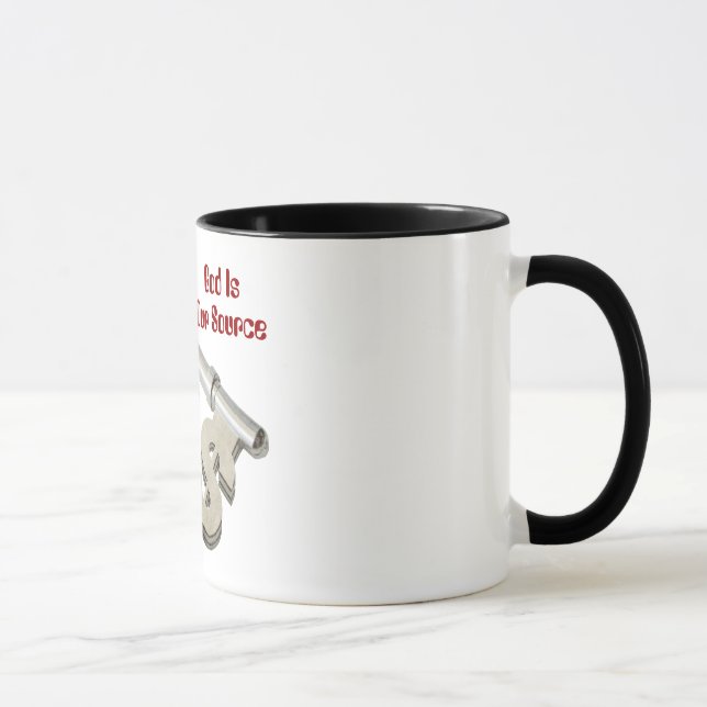 Mug Dieu Est Notre Source De Musique (Droite)