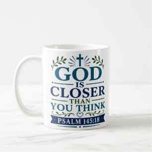 Mug Dieu est plus proche que vous ne le pensez Inspira