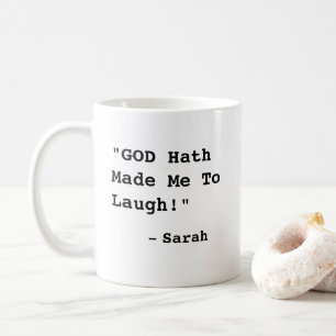 Mug "DIEU M'A Fait Rire !" - Drôle Verset Bible -