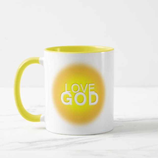 Mug Dieu Mugs, Jésus, Dieu d'amour (Gauche)