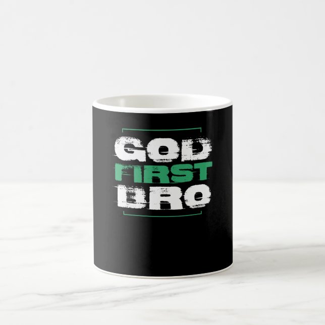 Mug Dieu premier bro| Faith Christian Gift (Centre)