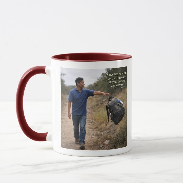 Mug Dieu prend soin de toi (Gauche)