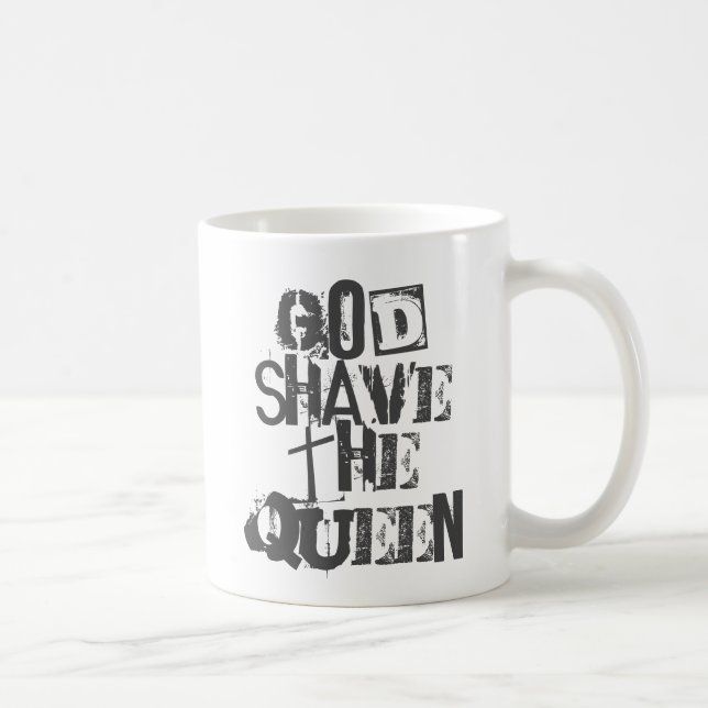 Mug Dieu raser la reine (Droite)