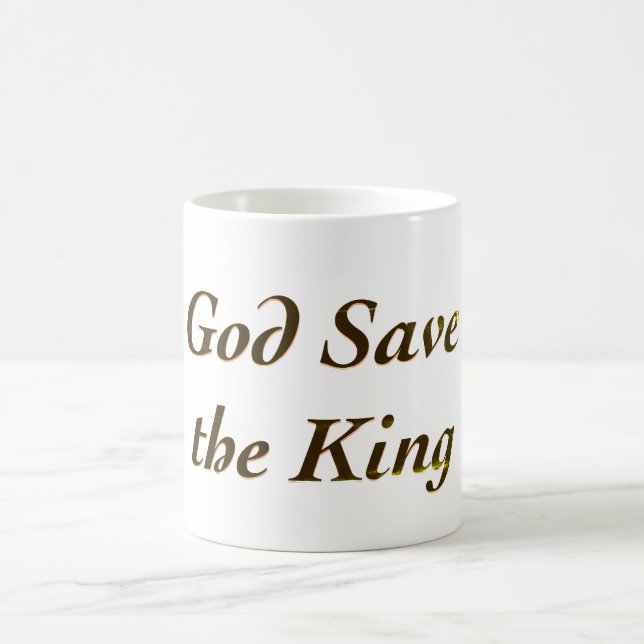 Mug Dieu sauve le roi (Centre)