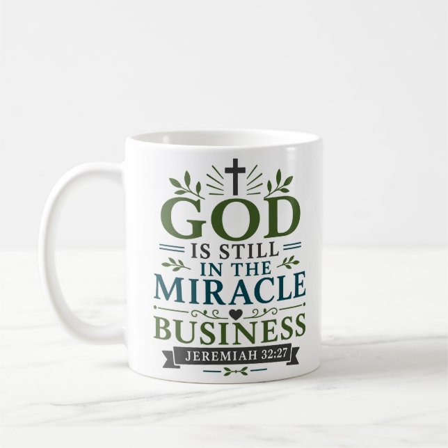 Mug Dieu toujours dans les affaires de miracles Citati (Gauche)