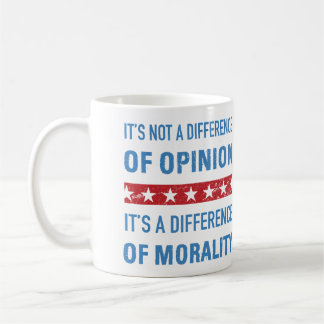 Mug Différence De Moralité Anti-Trump