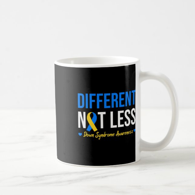 Mug Différent Pas Moins Ruban de la Journée mondiale d (Droite)