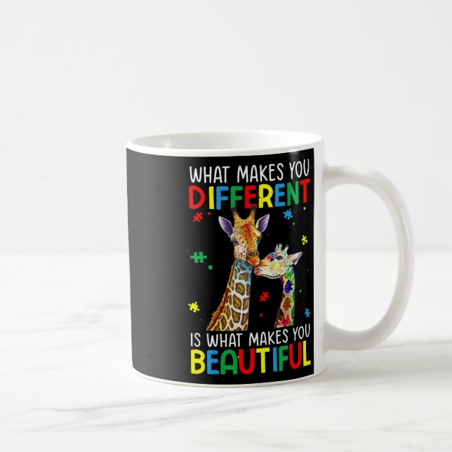 Mug Différente belle pièce de puzzle de sensibilisatio (Droite)