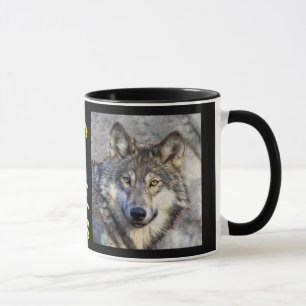 Mug Dignité de loup gris