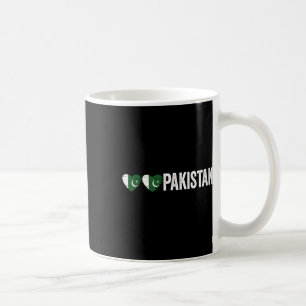 Mug Dil Pakistan Azadi Mubarak Cœur Drapeau Jour Fier