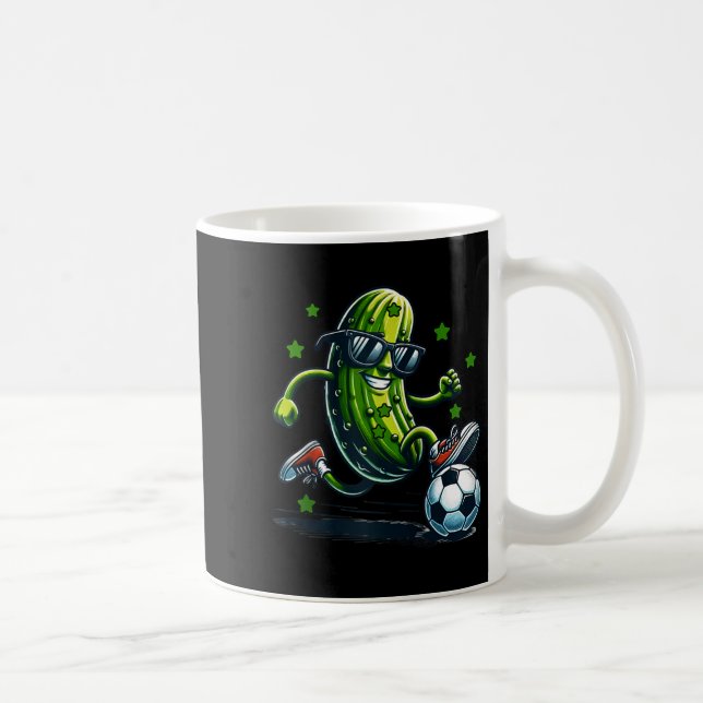Mug Dillson de foot drôle avec des lunettes de soleil  (Droite)