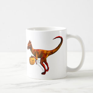 Mug Dilophosaurus d'Halloween