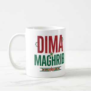 Mug DIMA MAGHRIB Casquette Fierté marocaine