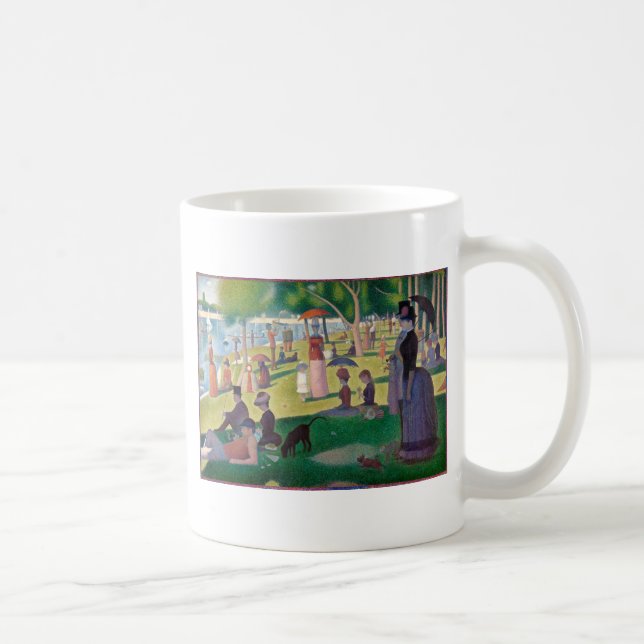 Mug Dimanche sur La Grande Jatte Seurat Peinture (Droite)