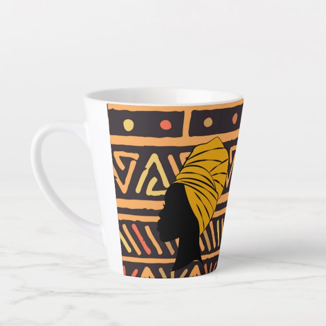 Mug d'impression africaine multicolore (Gauche)