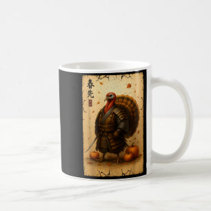 Mug Dinde de samouraï de Thanksgiving Anime Guerrier J