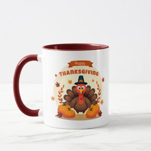 Mug Dinde de Thanksgiving (Gauche)
