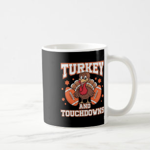 Mug Dinde de Thanksgiving et touchés Footbyll hommes K