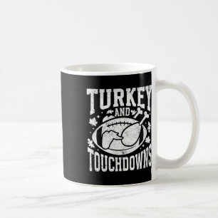 Mug Dinde et touchés drôle de Thanksgiving Footll Me