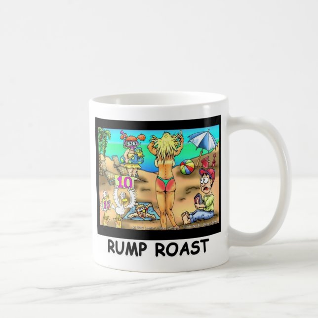 Mug Dinde fessière de Bikini T-shirts drôles décalés e (Droite)