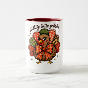 Mug Dinde Pretty Little Gobbler de Thanksgiving