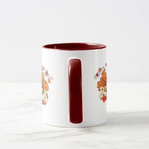Mug Dinde Thanksgiving végétarien végétalien Cadeau de