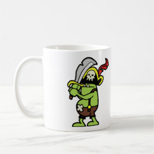 Mug Dindon de pirate de griffonnage du magicien 101