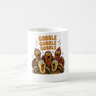 Mug Dindon Dindon Dindon Conception de Thanksgiving