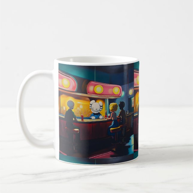 Mug diner de kaws (Gauche)
