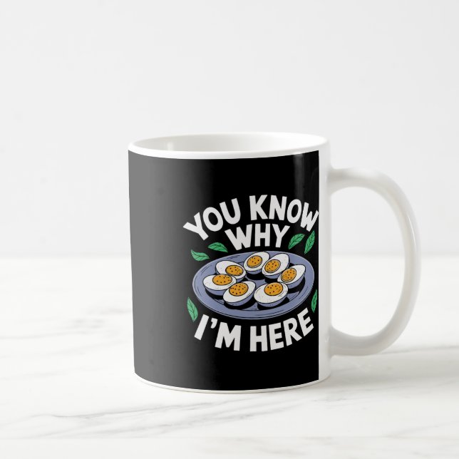 Mug Dîner de Thanksgiving drôle Vous savez pourquoi je (Droite)