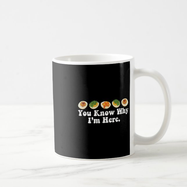 Mug Dîner de Thanksgiving Rétro Vous savez pourquoi je (Droite)